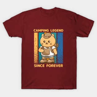 Camping Legend Since Forever T-Shirt